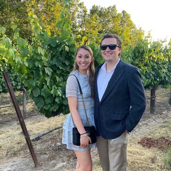 Light blue/gray cut out dress - Picture 2 of 3